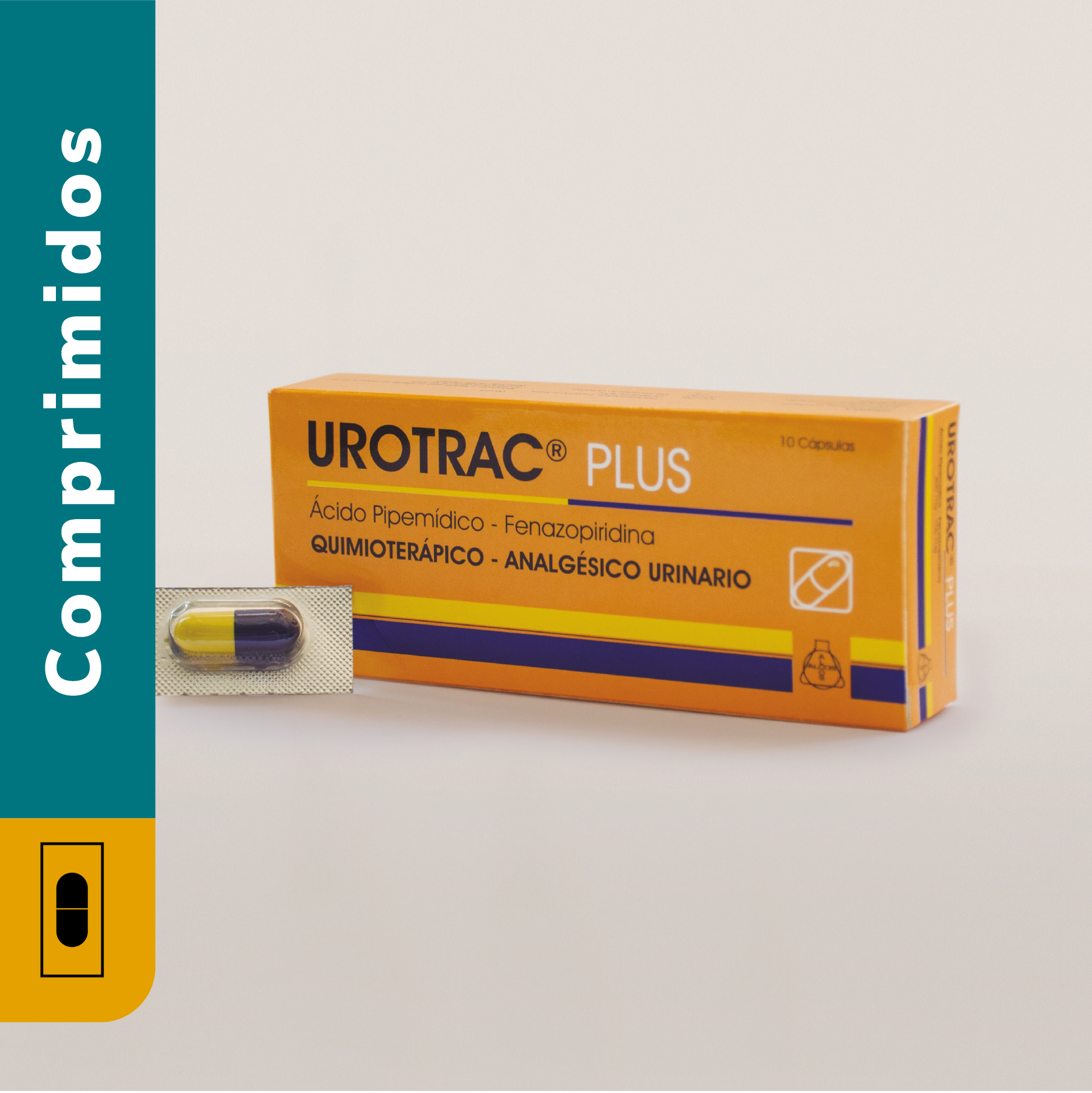 UROTRAC PLUS CAJA X 10 CAPS